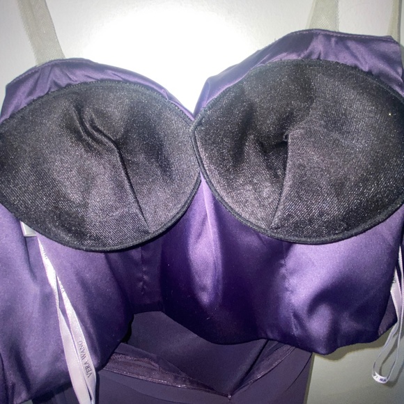 In New Condition Vera Wang Maids strapless Pulm Bridesmaid/Prom/Formal D… - Picture 6 of 8